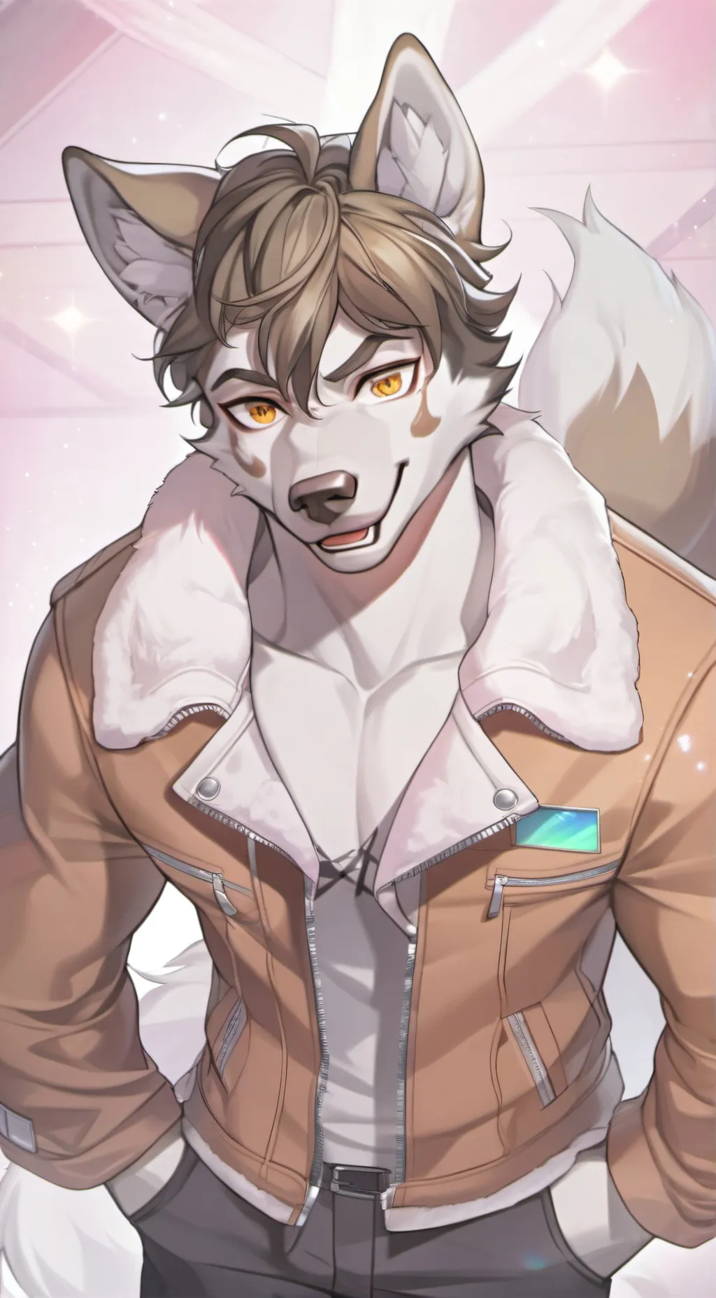 ai character: Leon ✨🥀 background