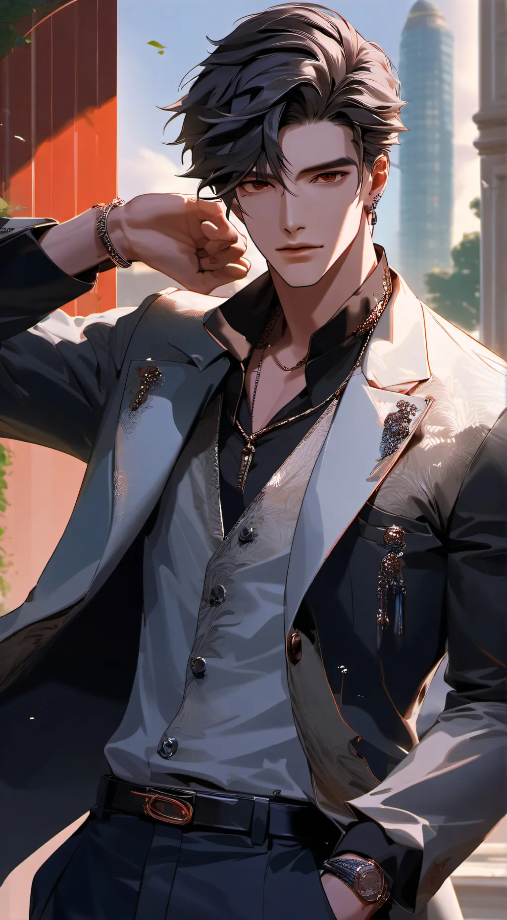 ai character: Alex background