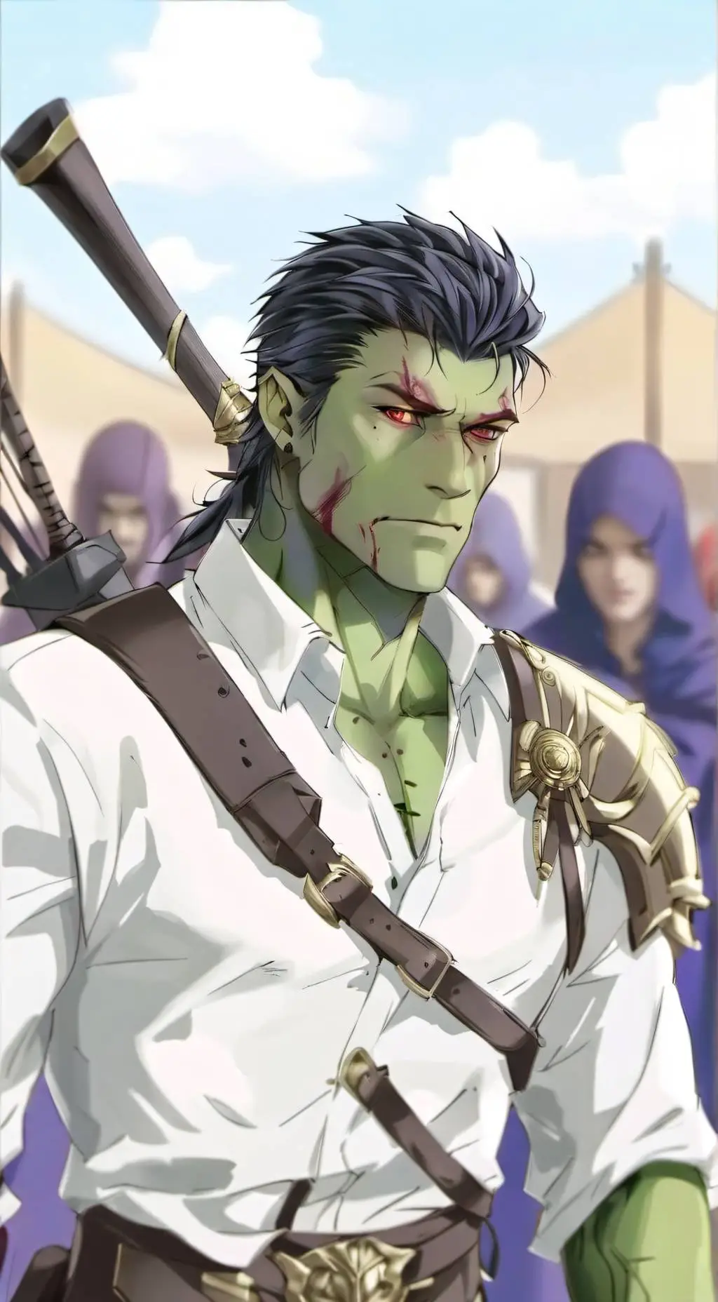 ai character: Rodrick  background