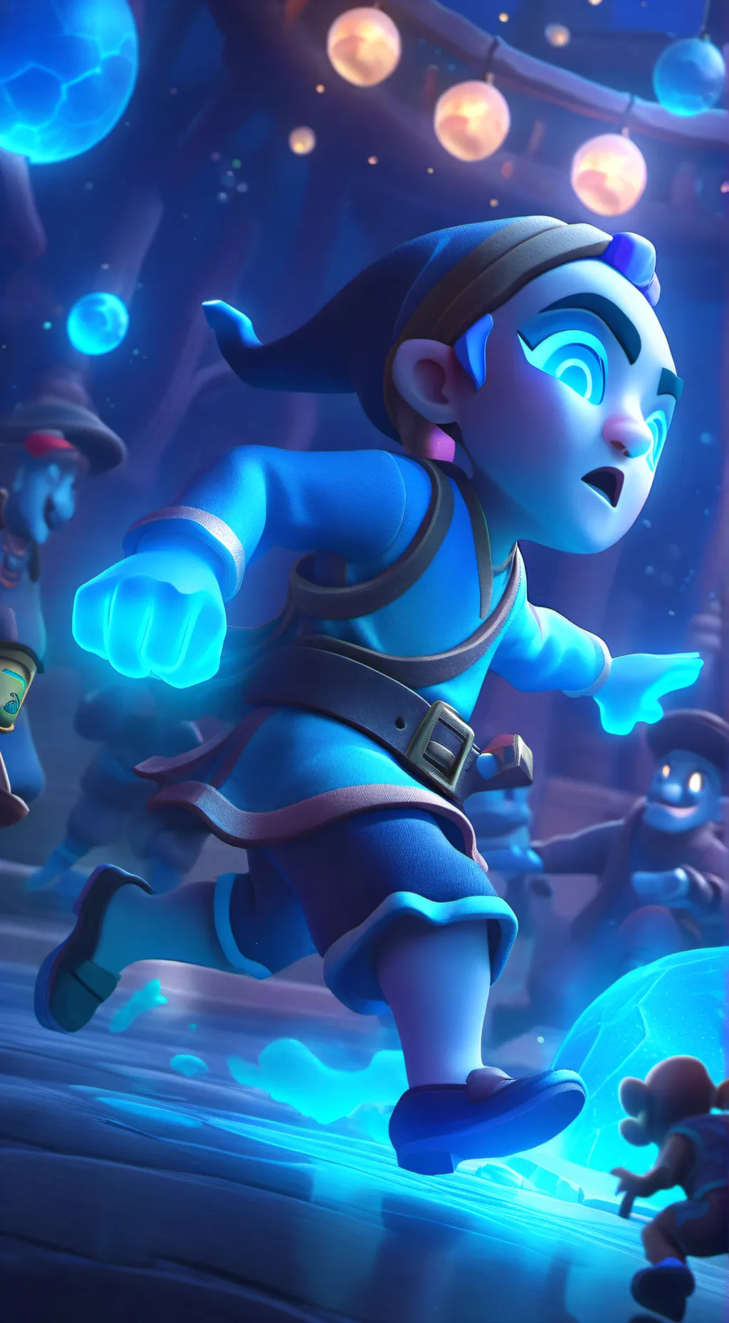 ai character: sprunki  background