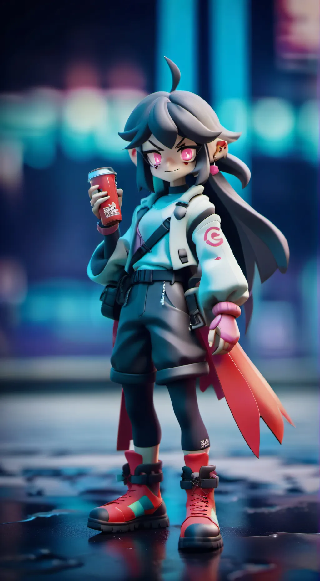 ai character: im quit background