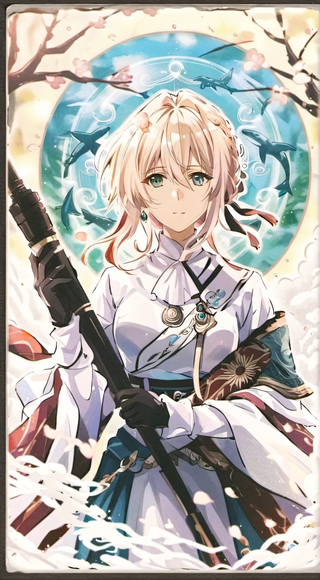 ai character: Demon slayer background