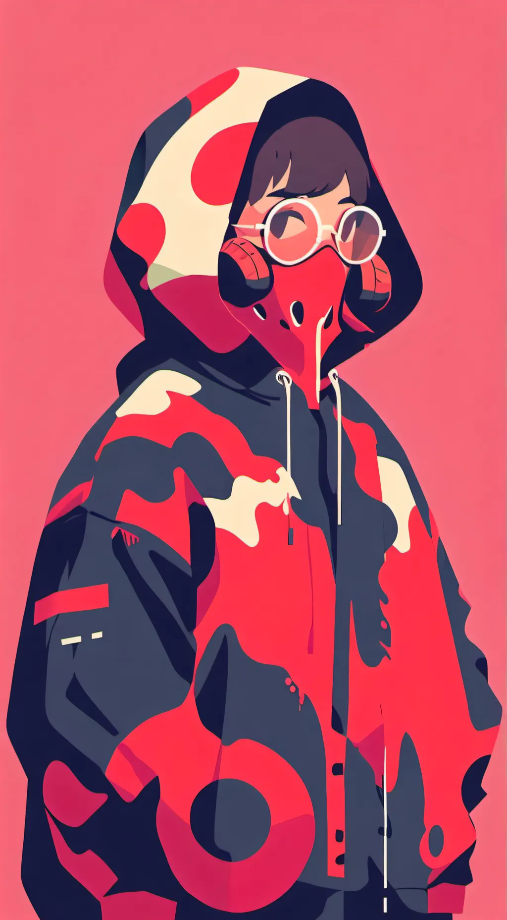 ai character: squid games background