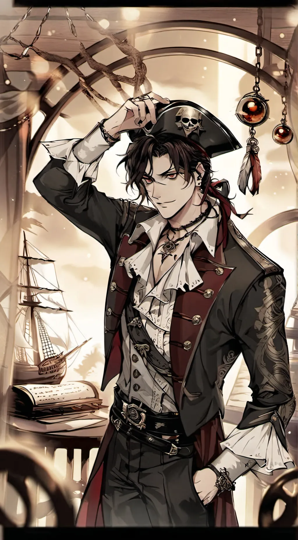 ai character: Captain Silas background