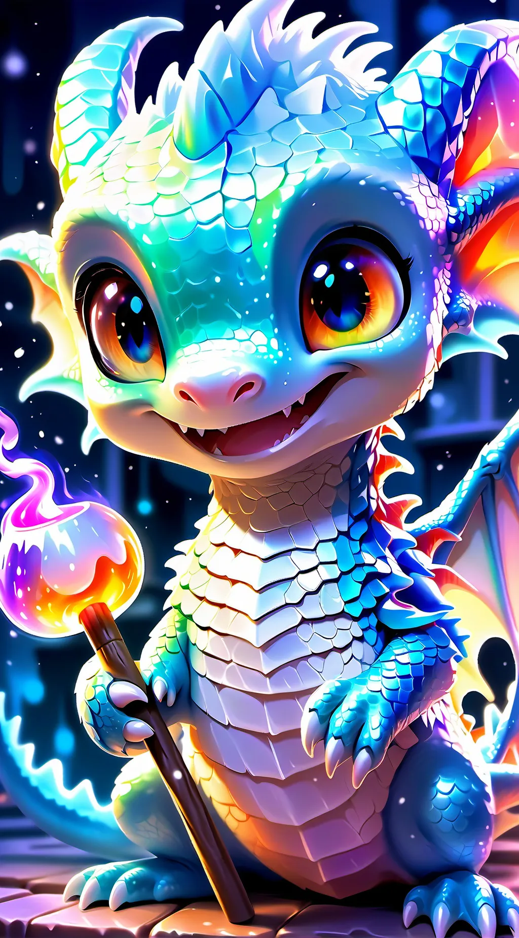 ai character: Fyre background