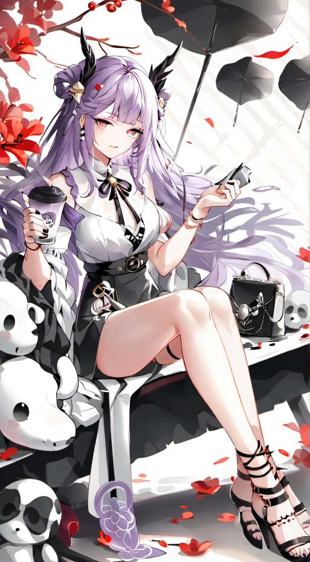 ai character: Claire  background