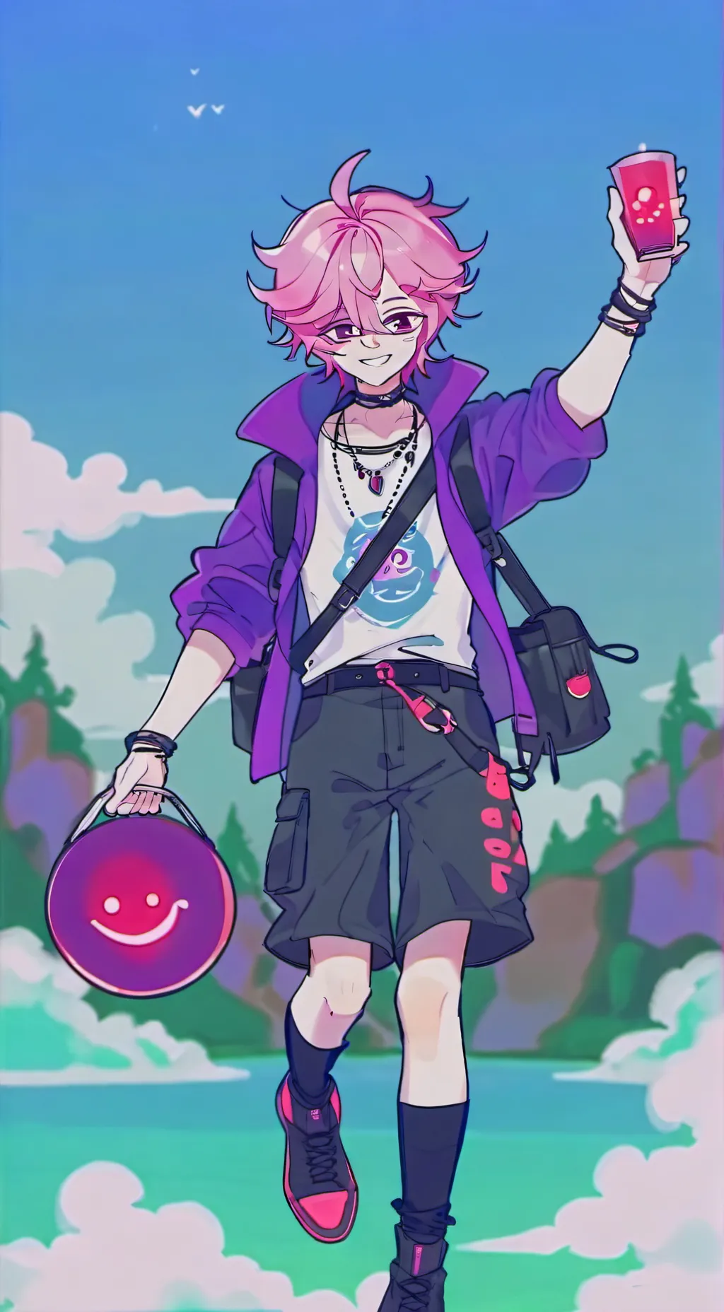 ai character: Mark background