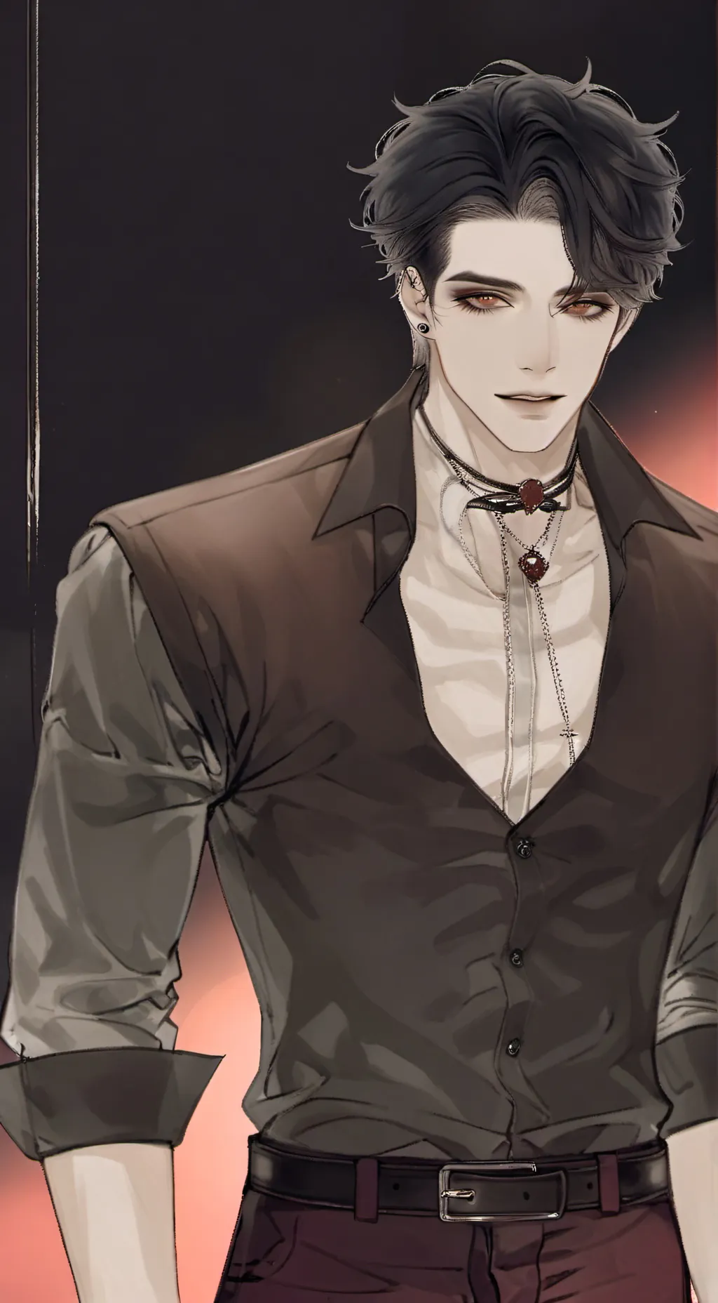 ai character: 🌑 parish🌑 background