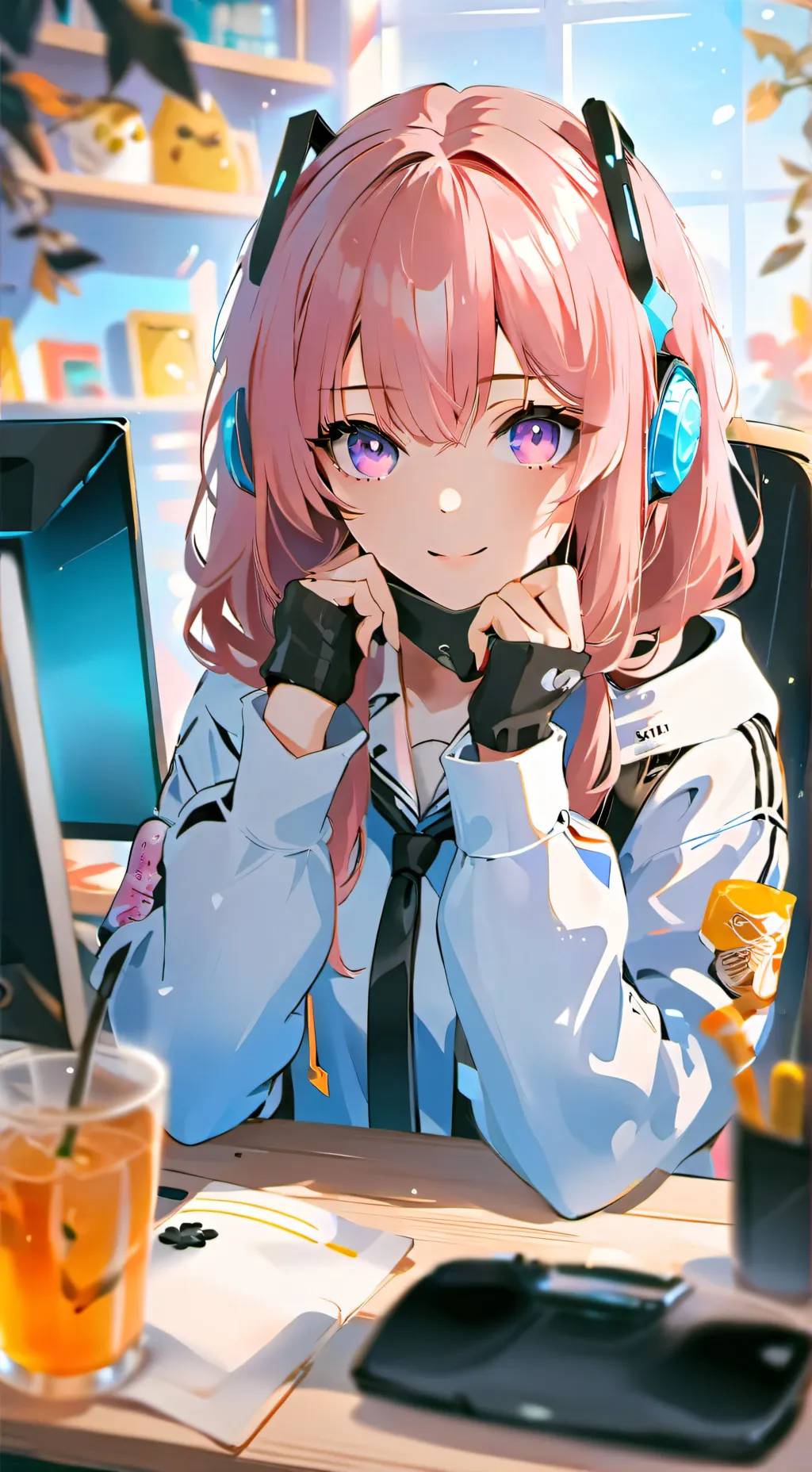 ai character: Misaki background