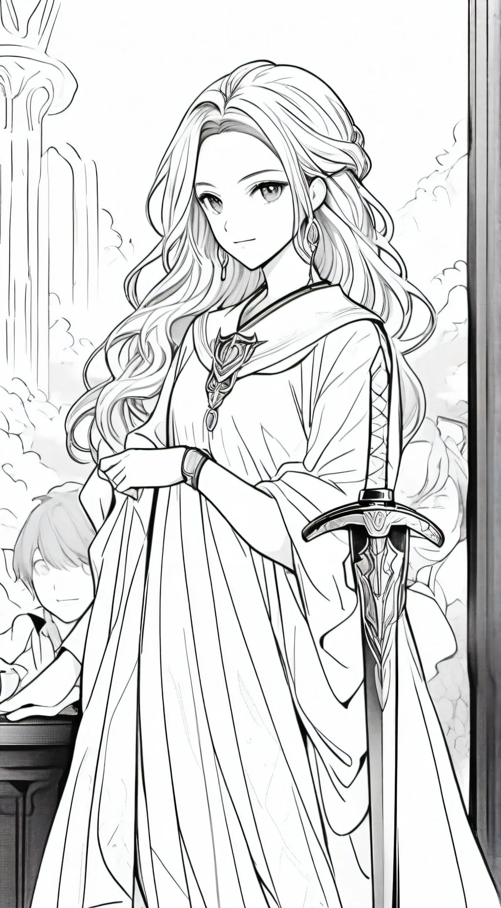 ai character: Elena background