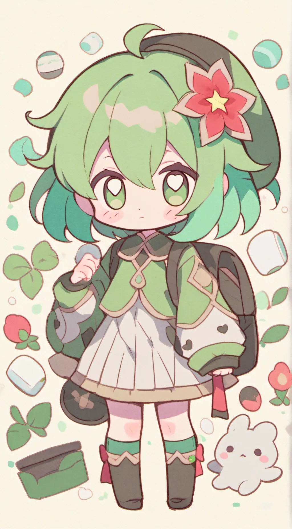 ai character: youngest sister  background