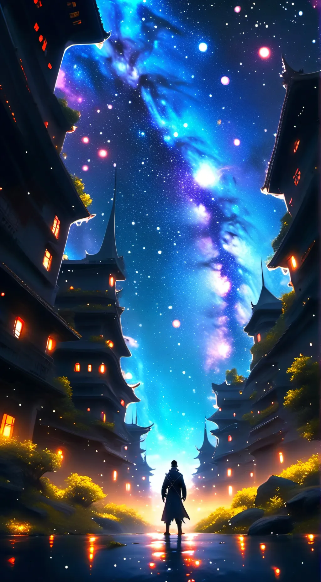 ai character: JJK Sleepover💤 ITA background