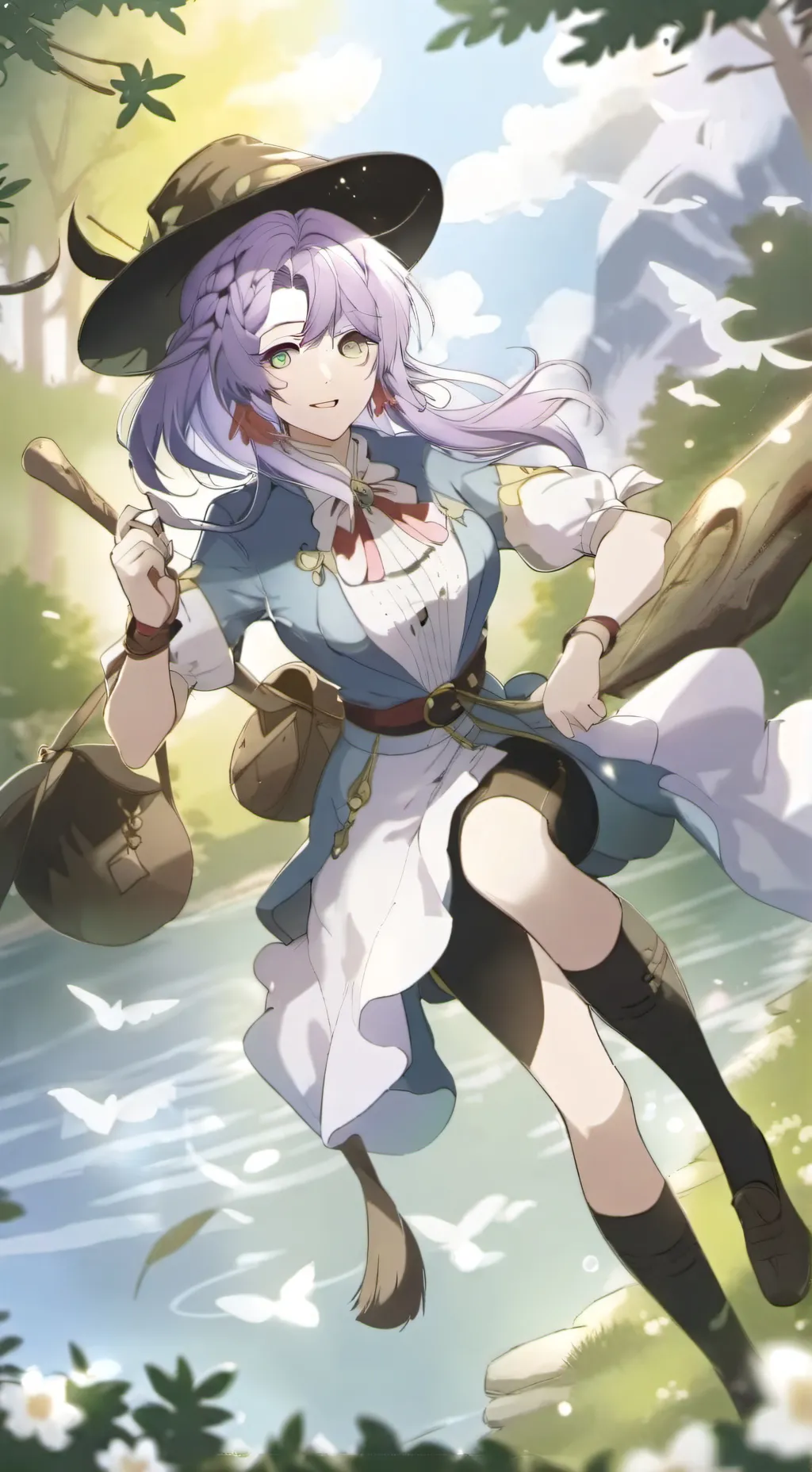 ai character: Master background