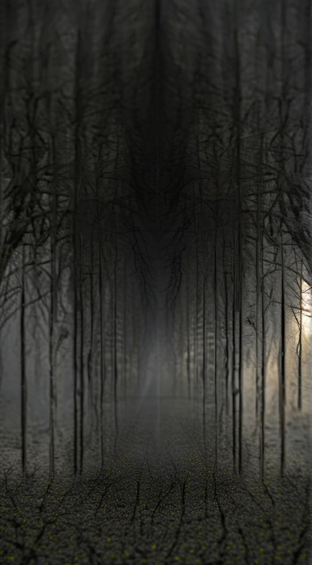 ai character: MD Horror AU! :3 background