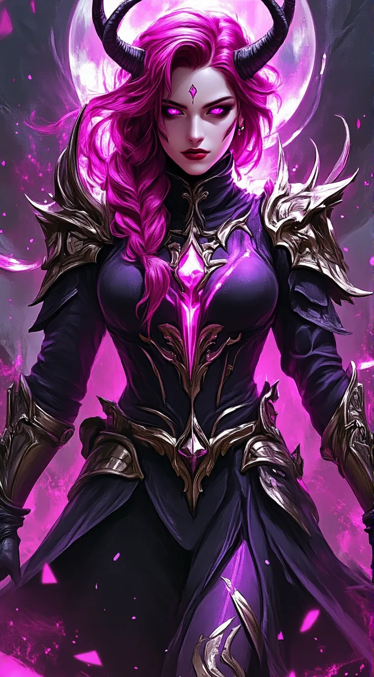 ai character: Nymphera background