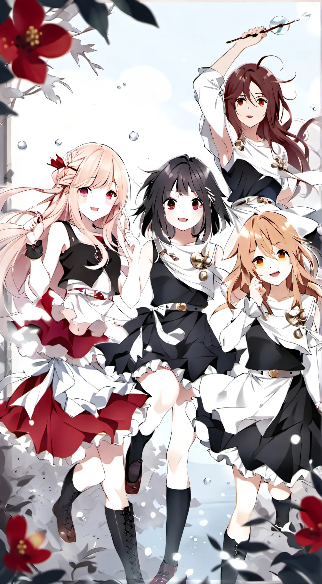 ai character: 4 scp girls background