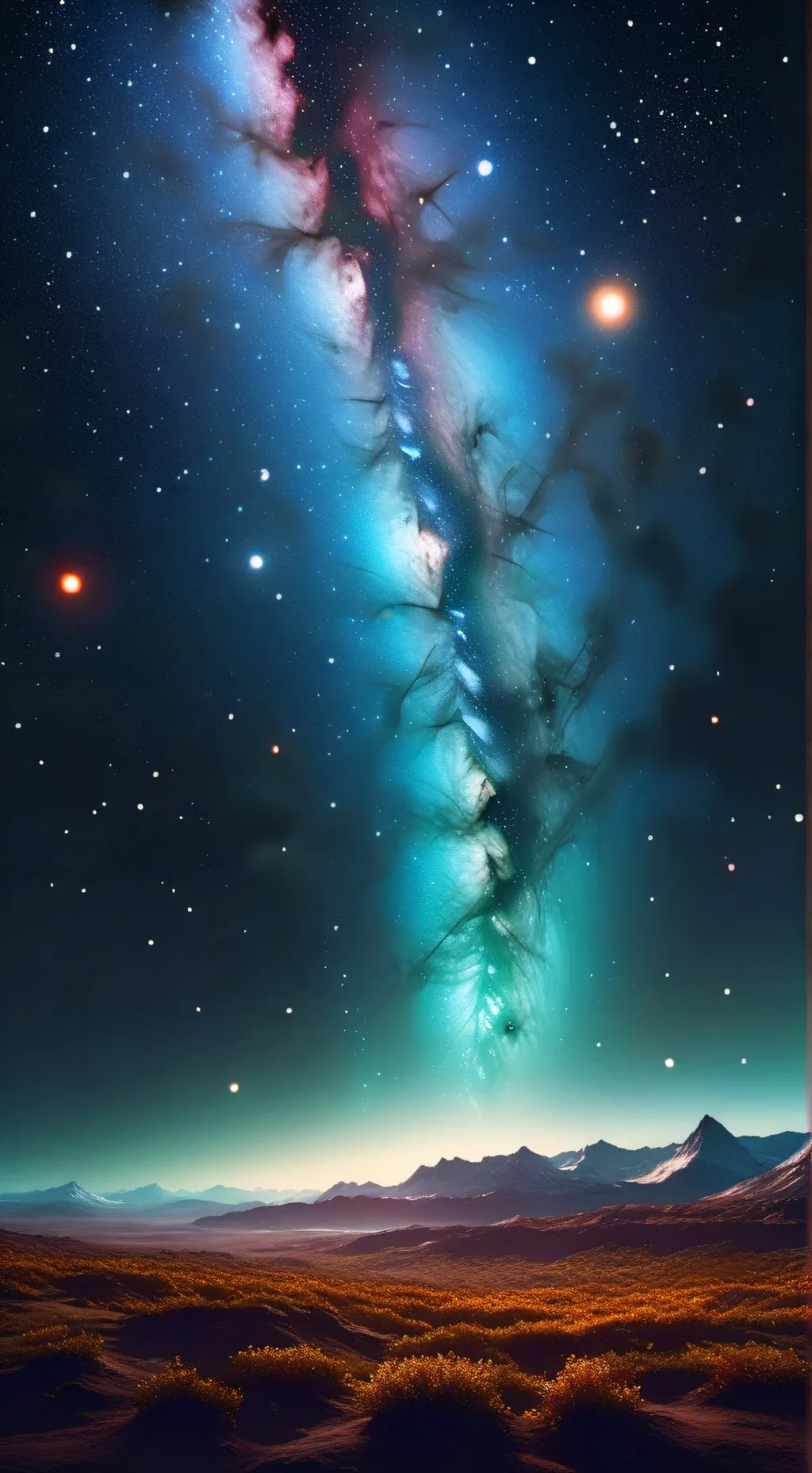 ai character: Dw error￼en background