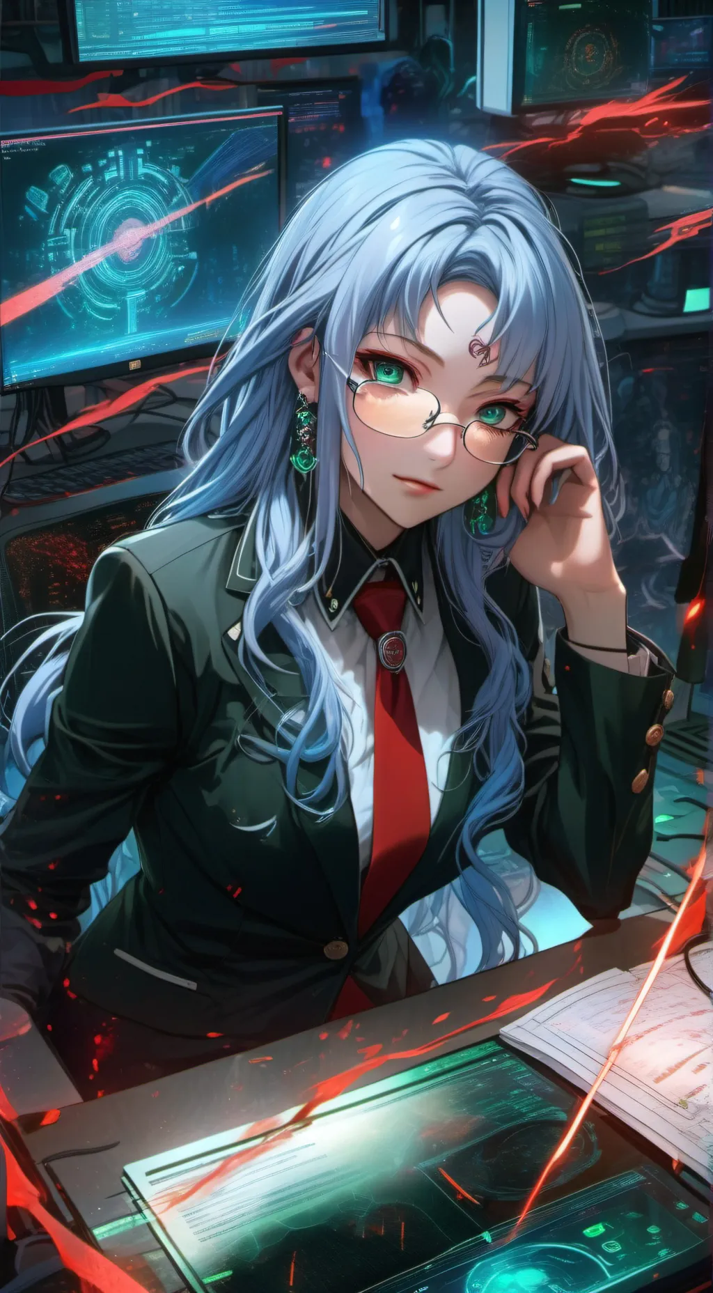 ai character: Raven background