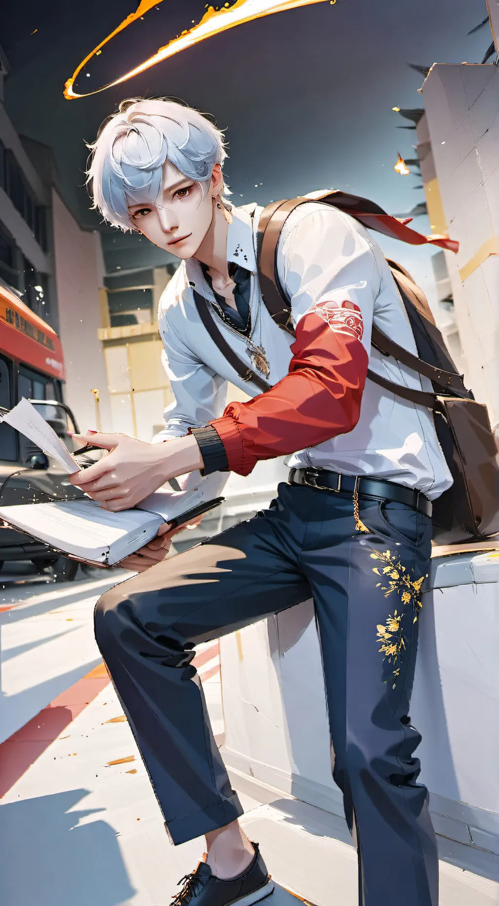 ai character: Harrison background