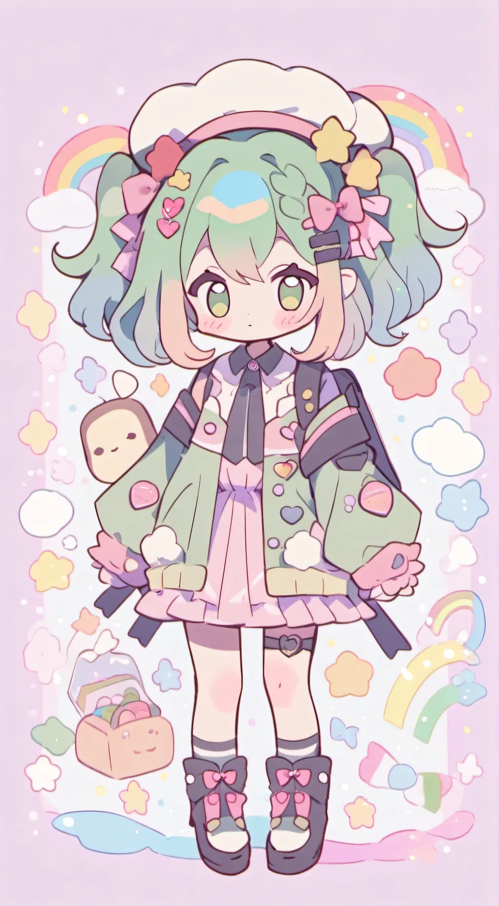 ai character: Dw mains  background