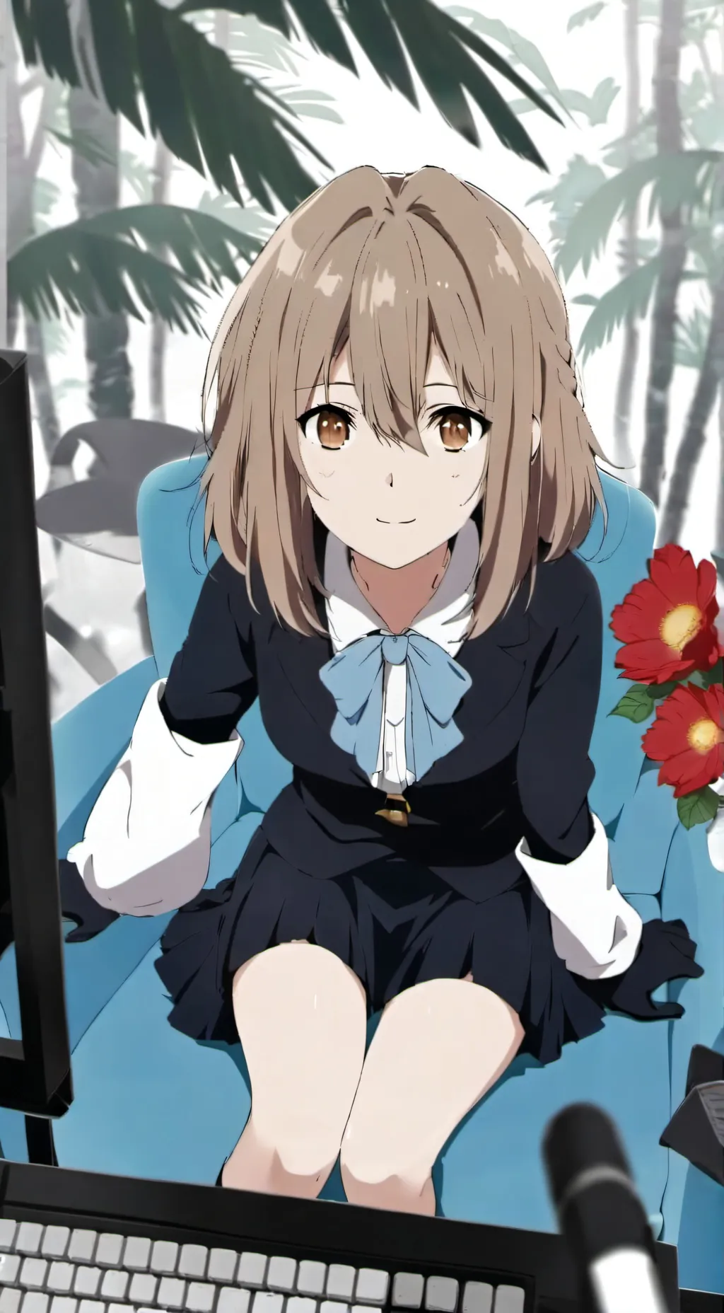 ai character: •~kny te odia~• background