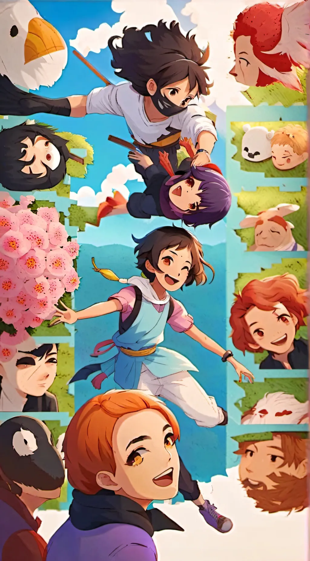 ai character: Family Best🍭 background