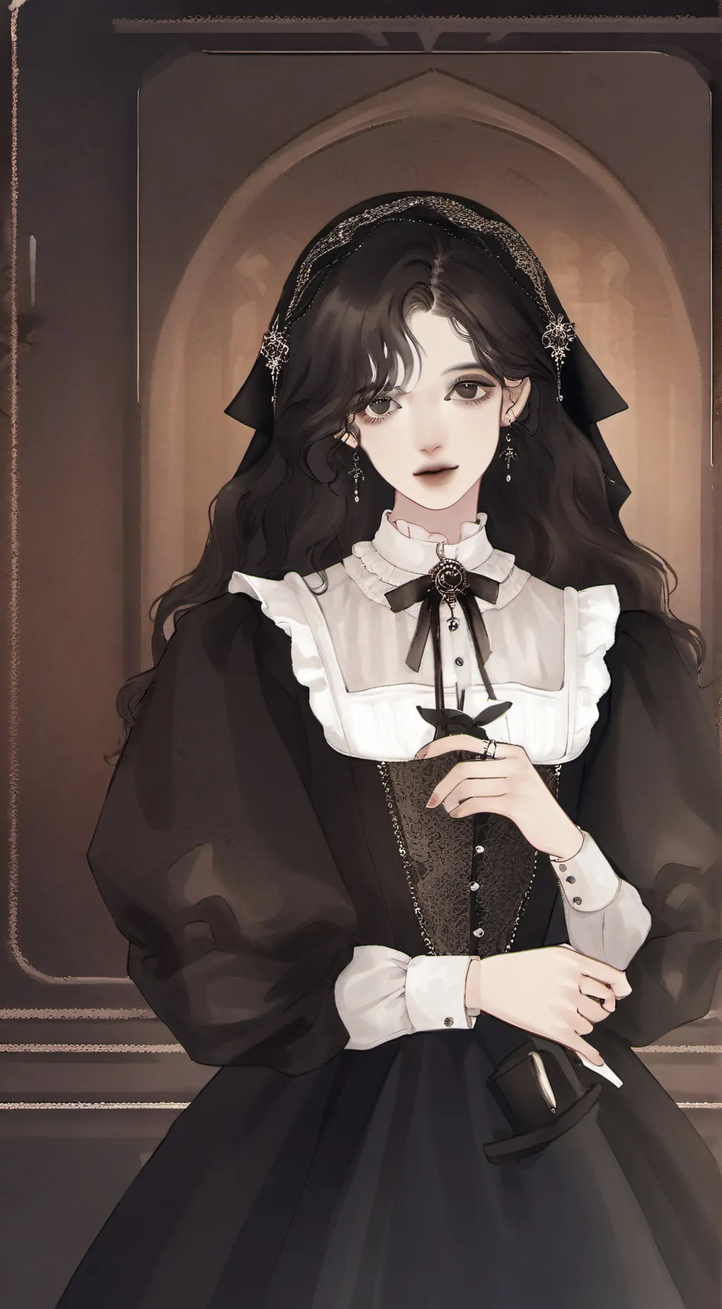 ai character: cristal background