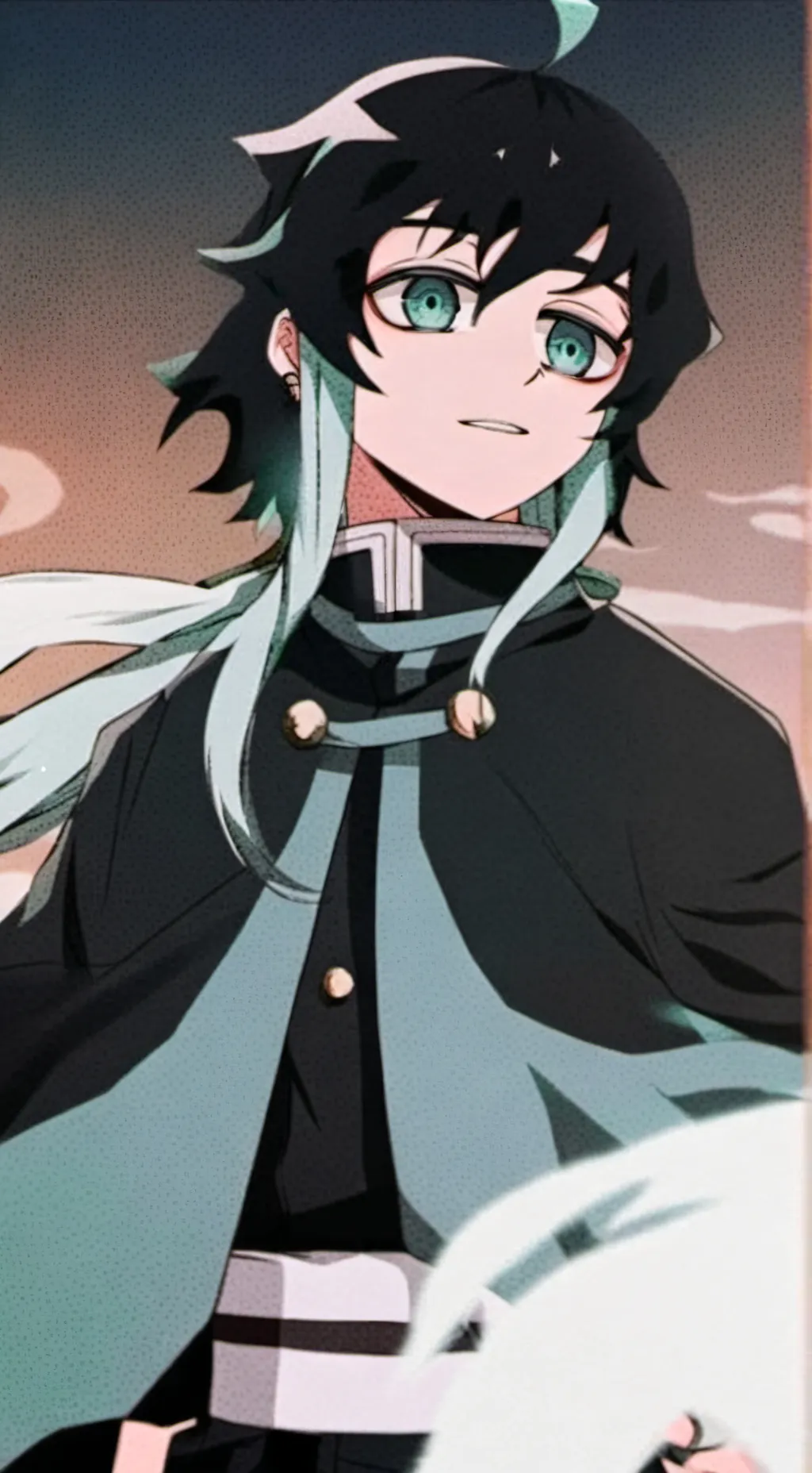 ai character: tokito muichiro  background