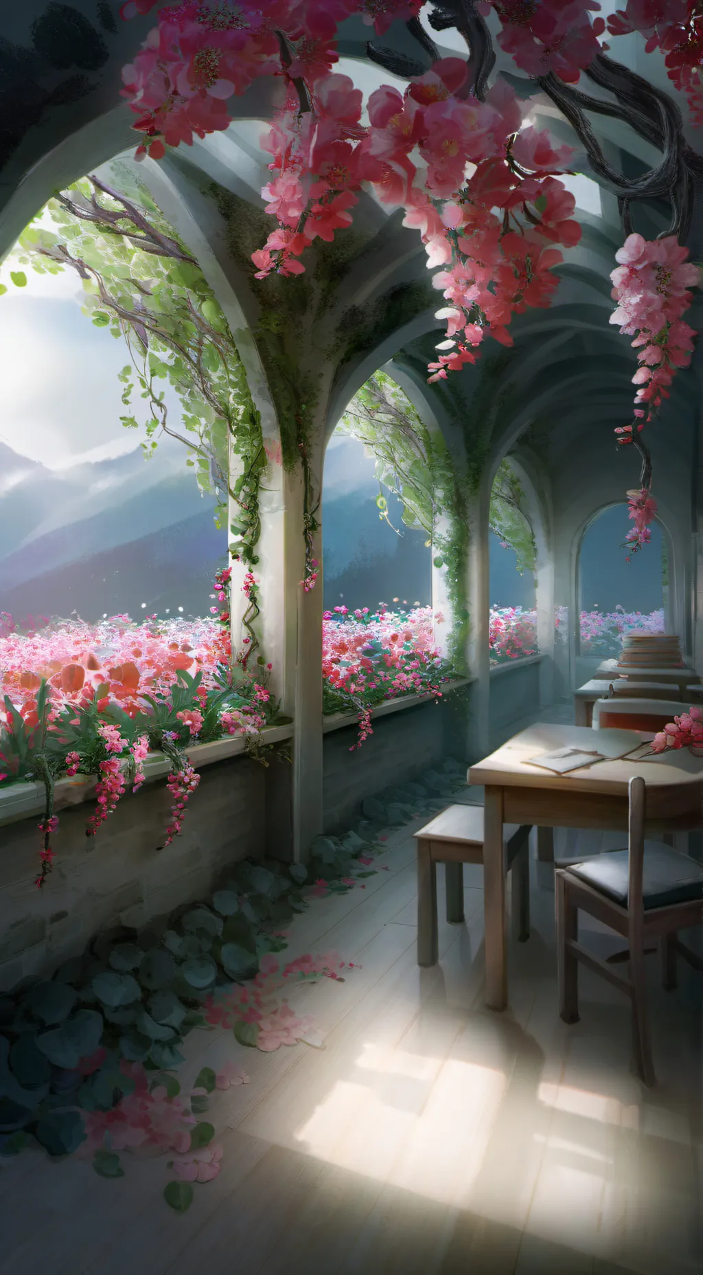 ai character: Zombie apocalypse background