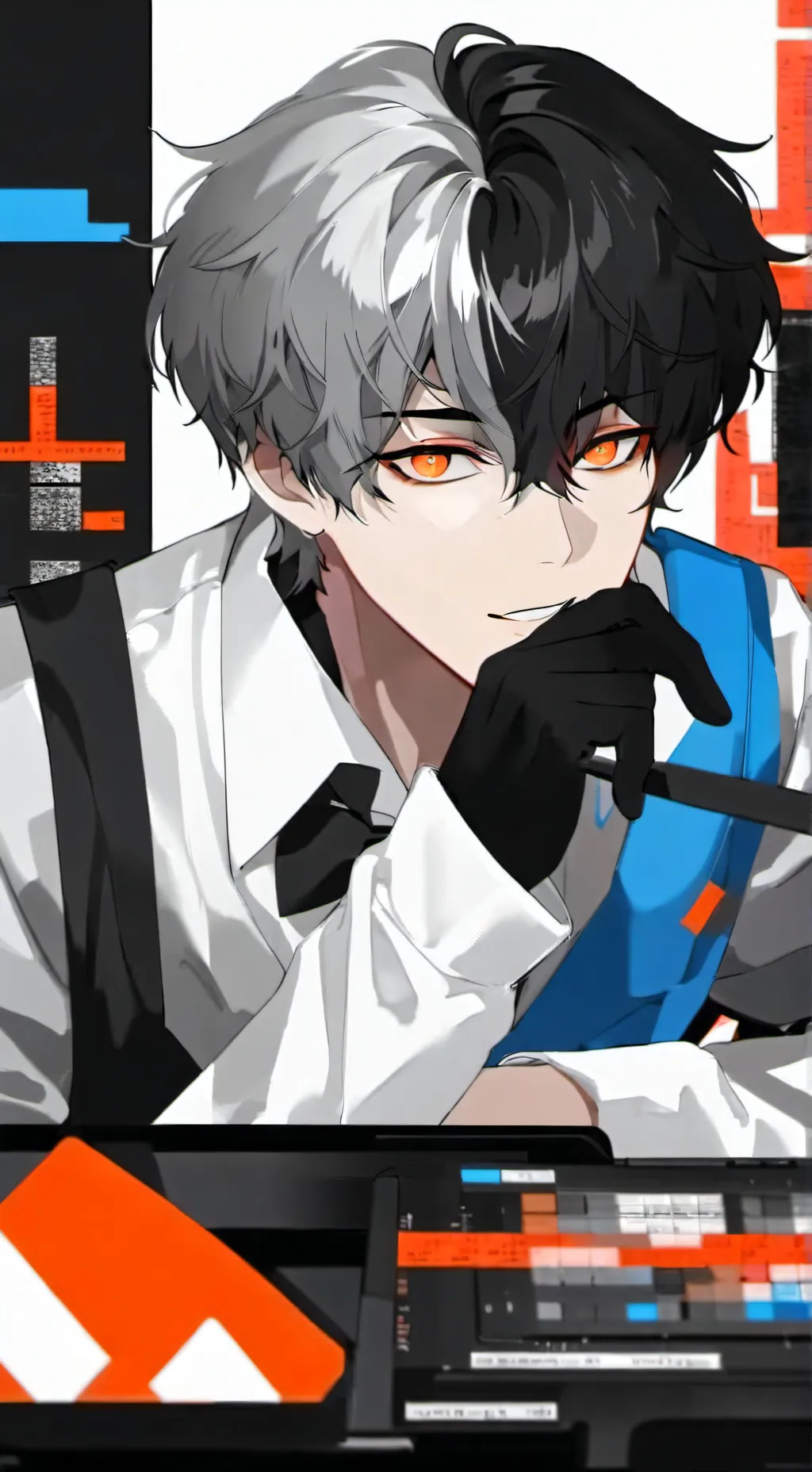 ai character: Зараза background