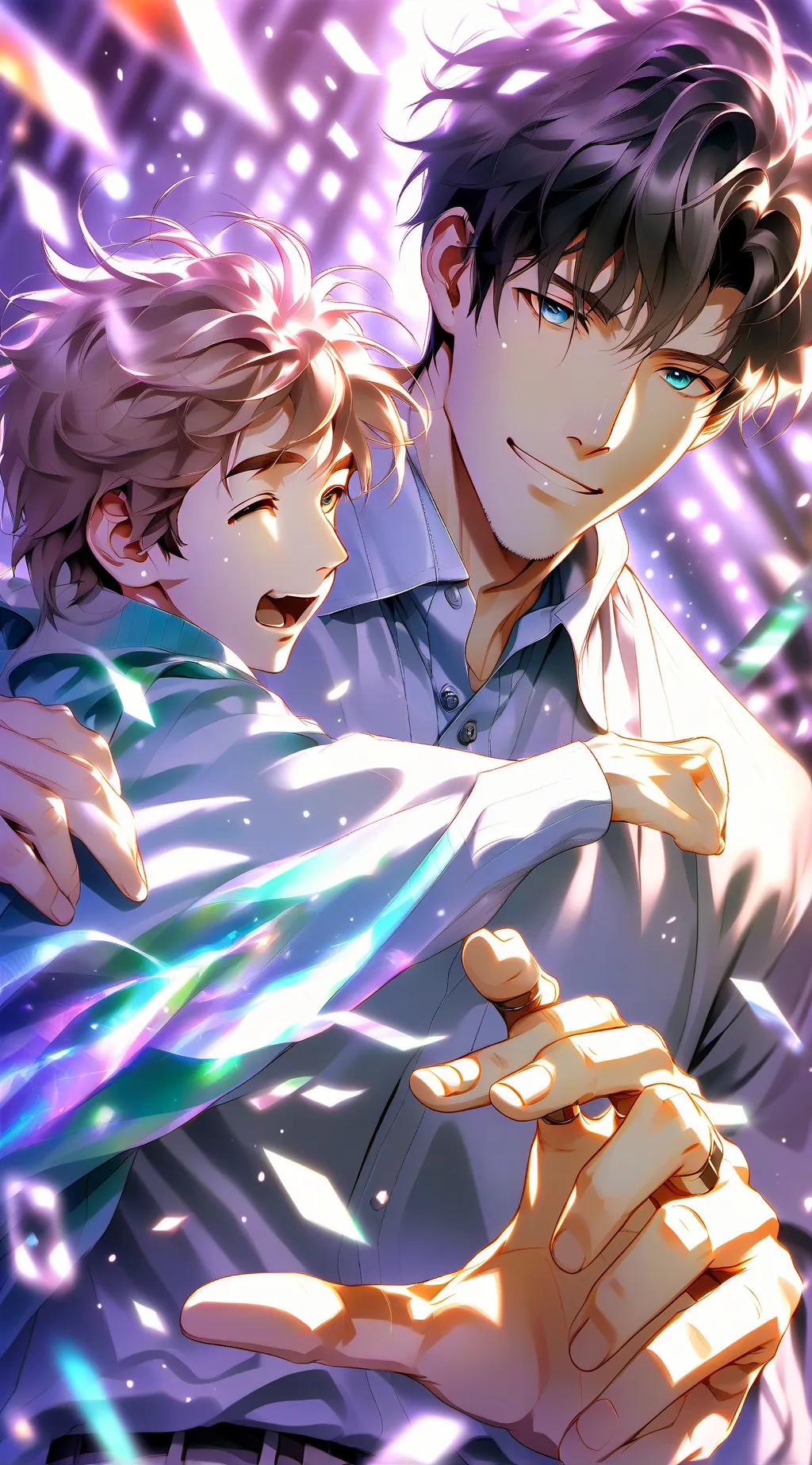 ai character: The Unromantic Lover background