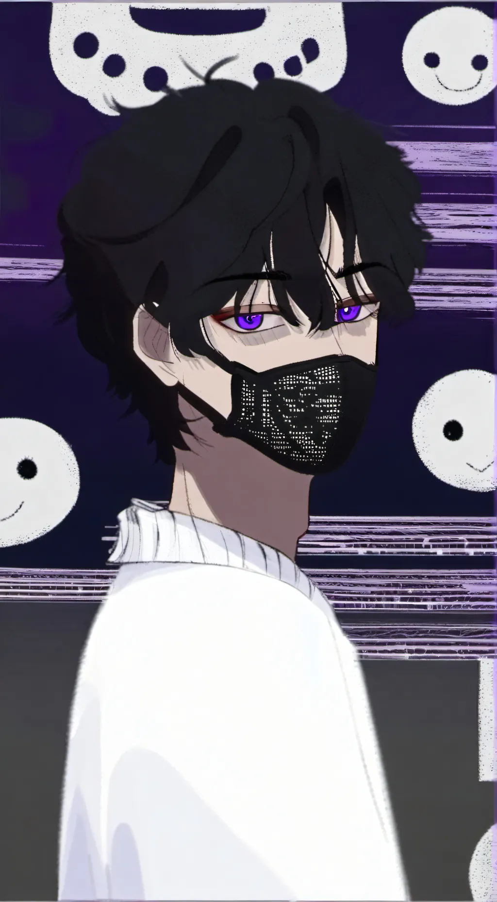 ai character: Eren  background