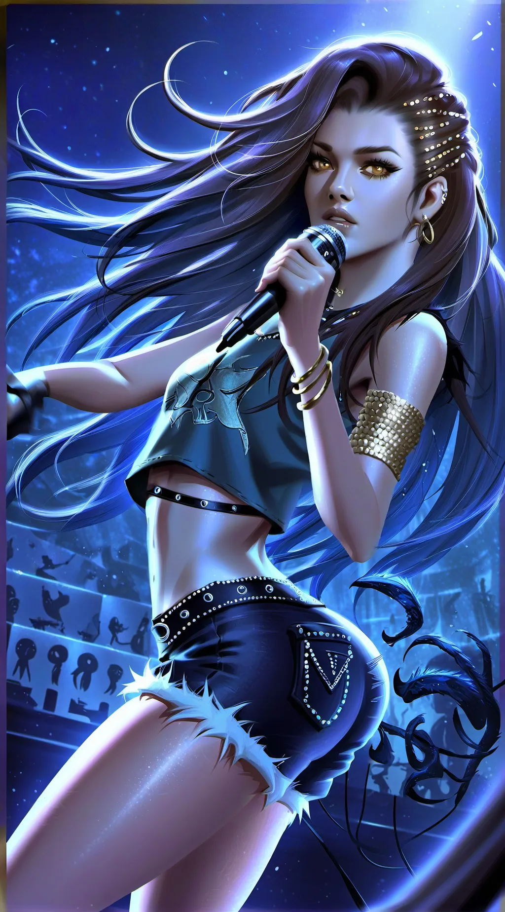 ai character: Phoenix background