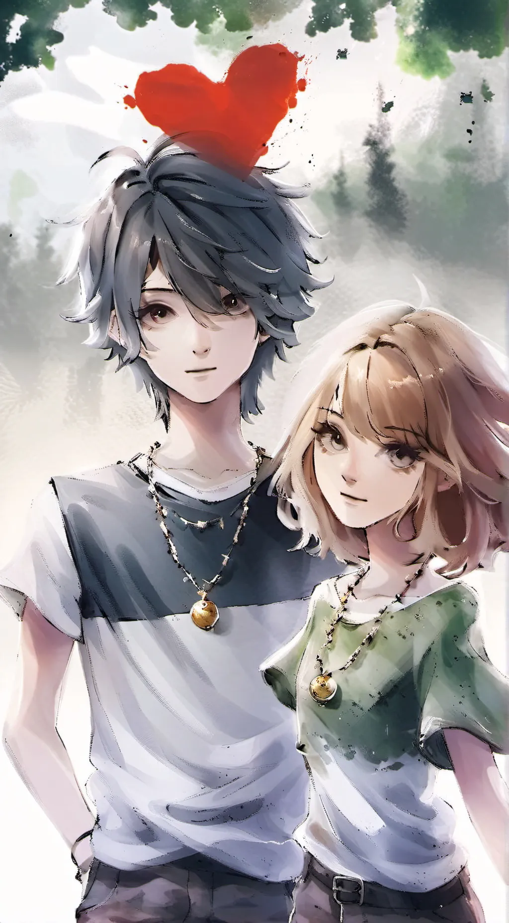 ai character: Stole background