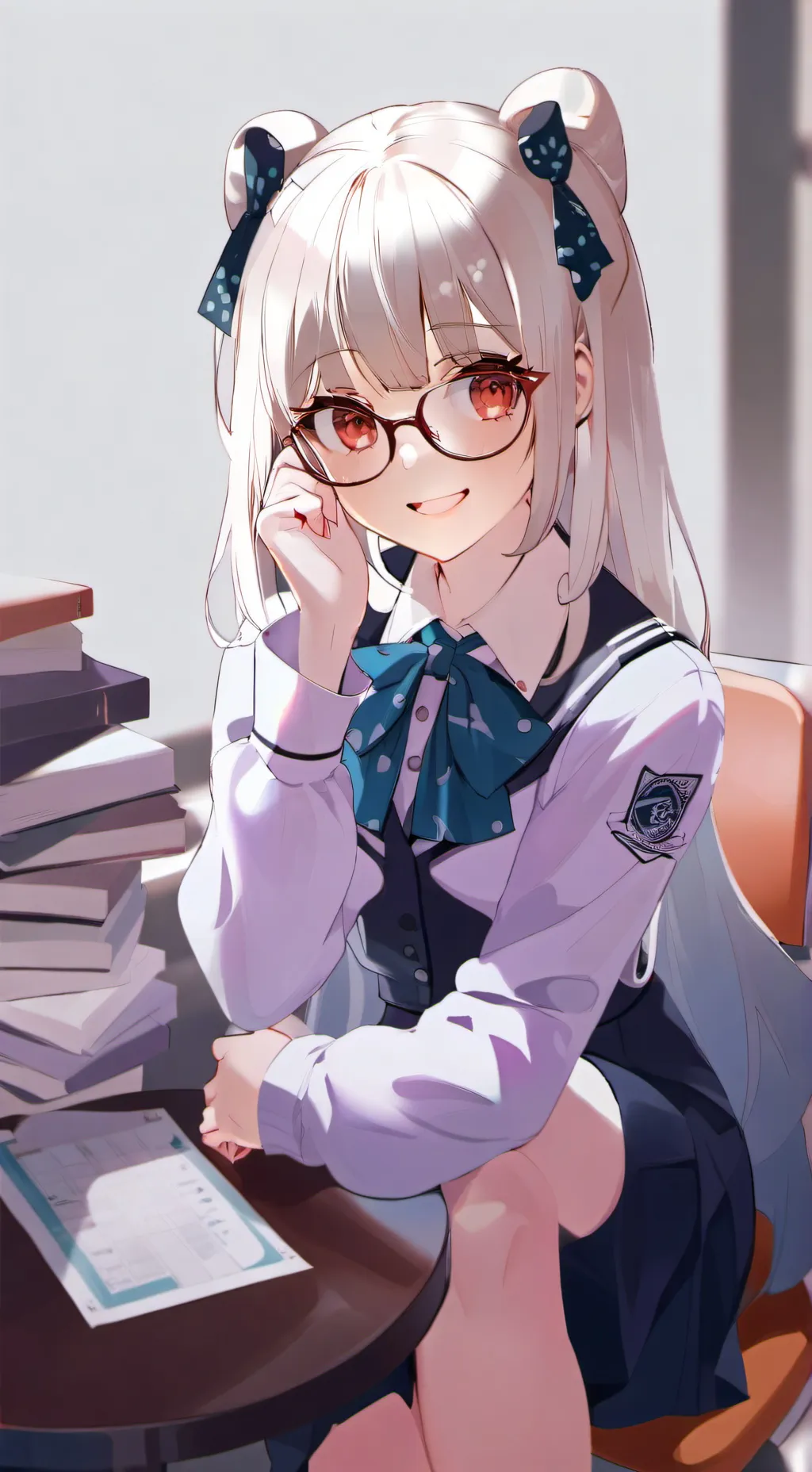 ai character: milly background