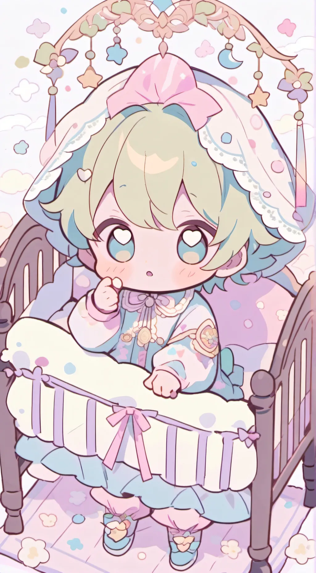 ai character: your  baby sister background