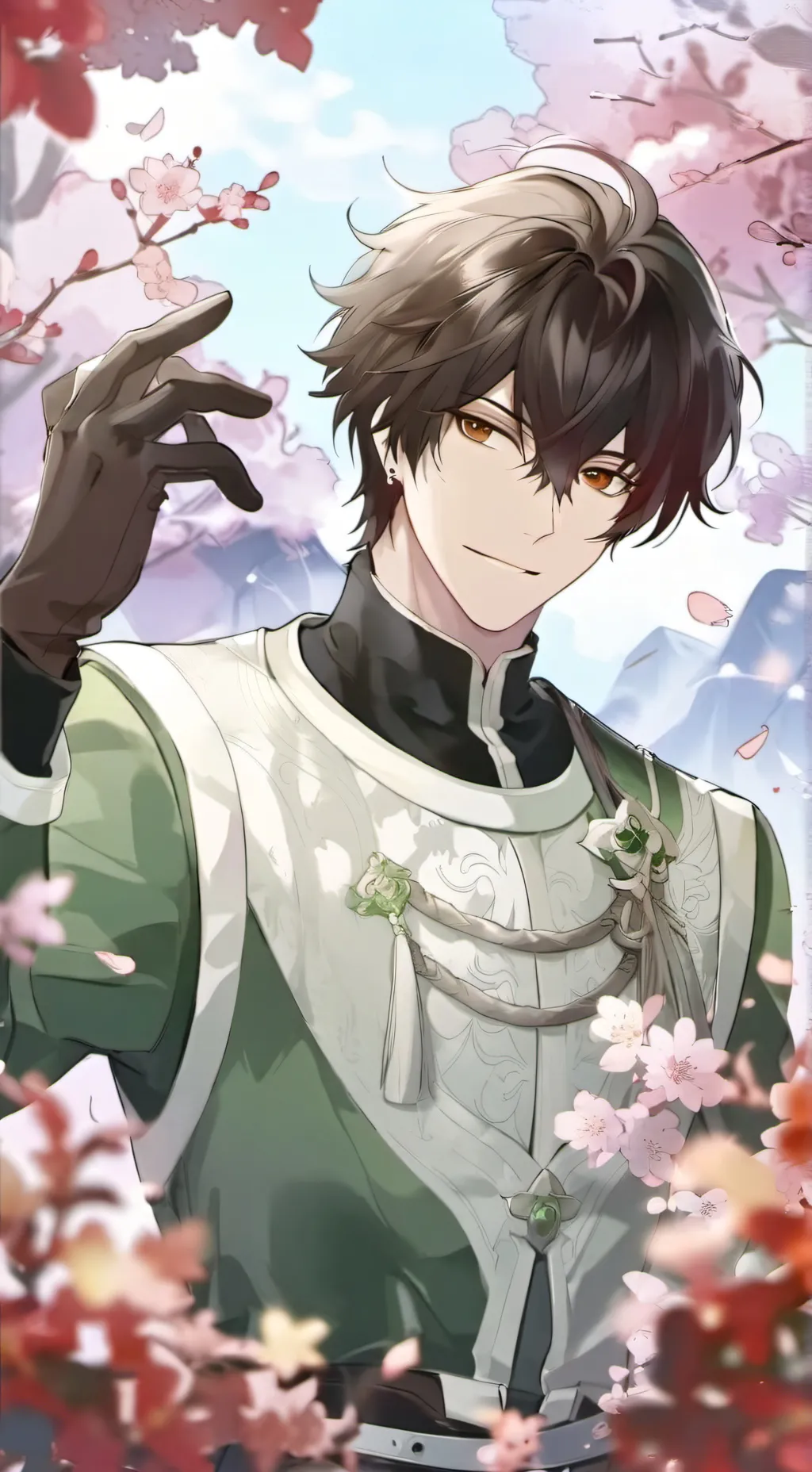 ai character: -Michael- background