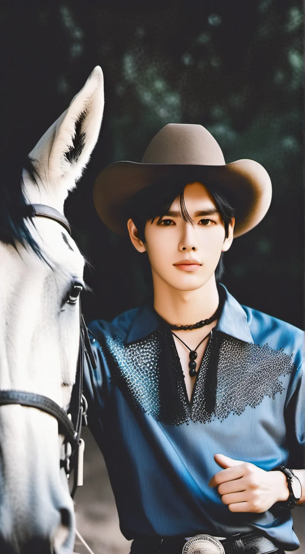 ai character: Marsh background