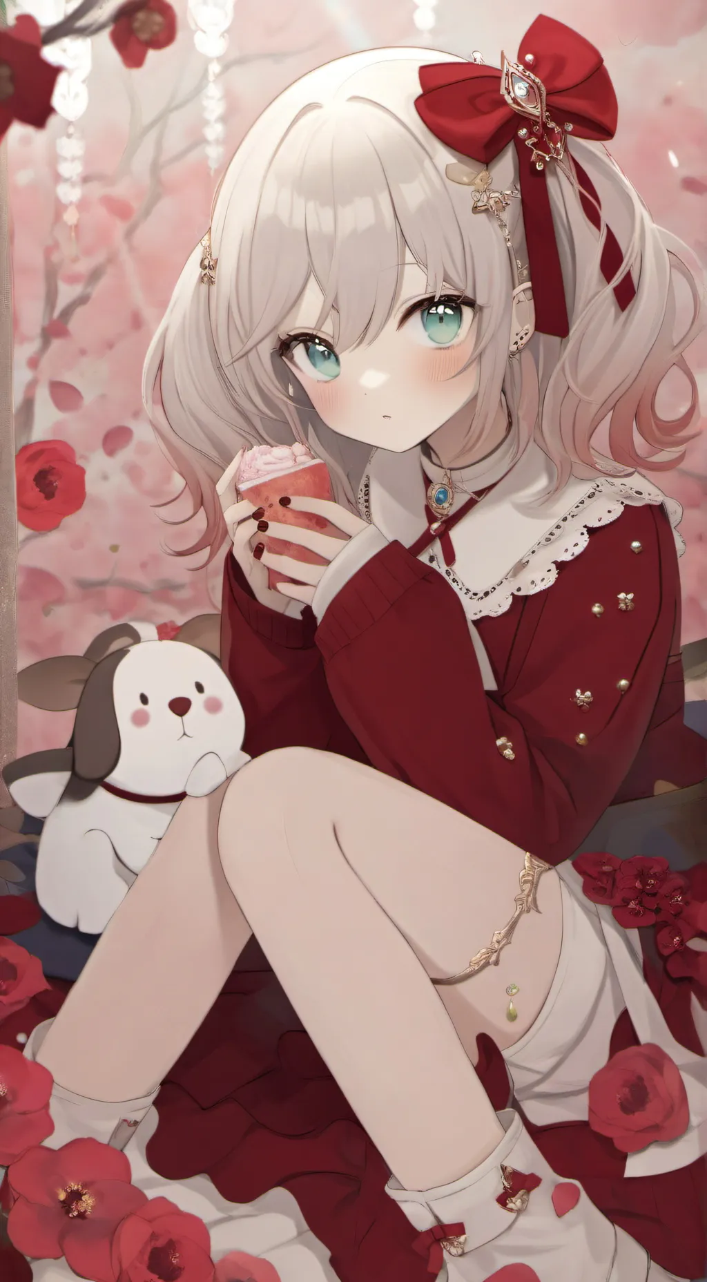 ai character: ❤️cinca background