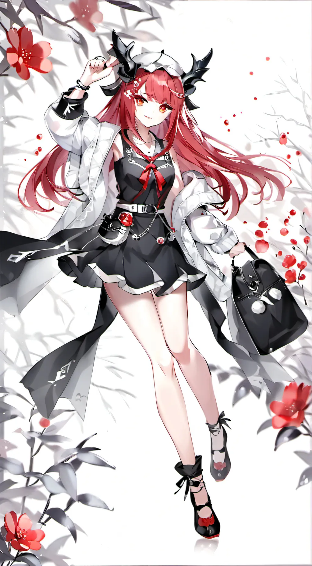 ai character: •~Vivi~•l background