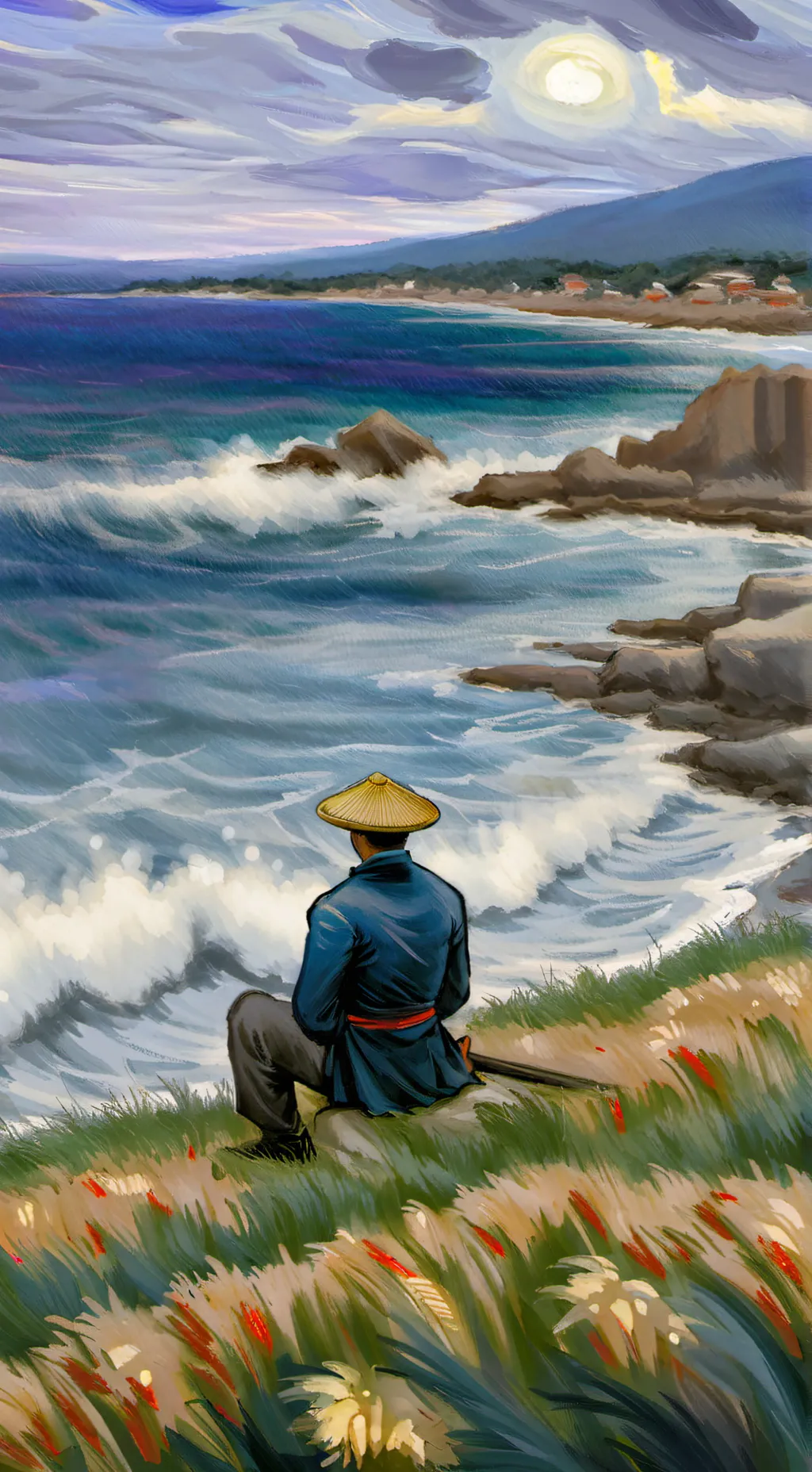 ai character: reaction video+you background