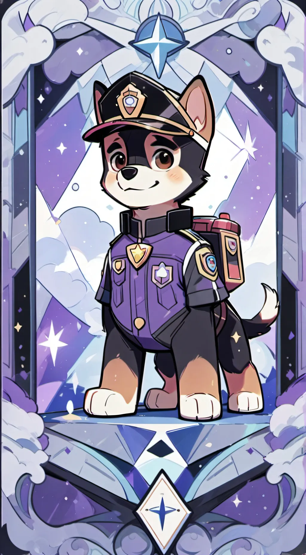 ai character: paw patrol FNF  background