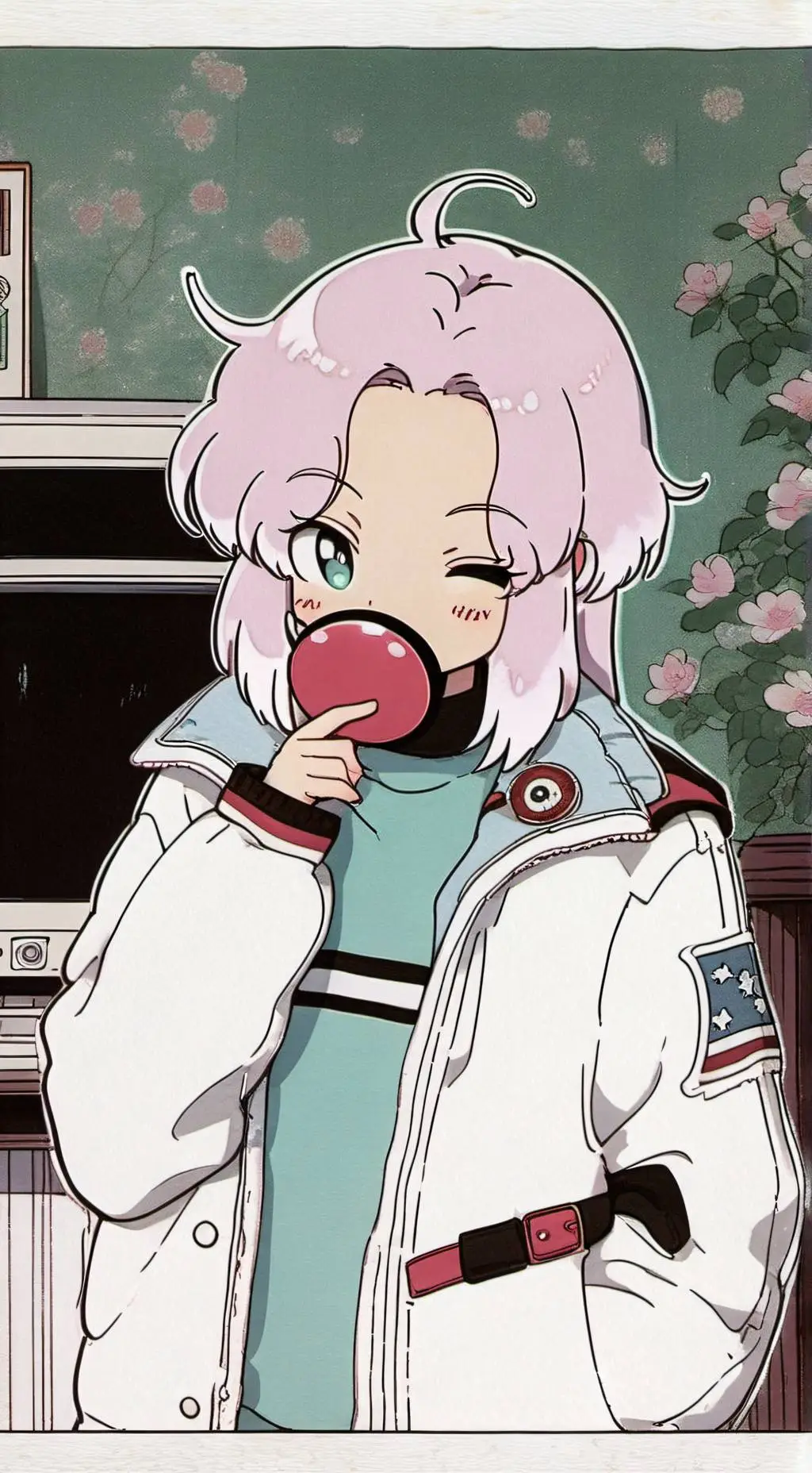 ai character: Kitty Crush  background