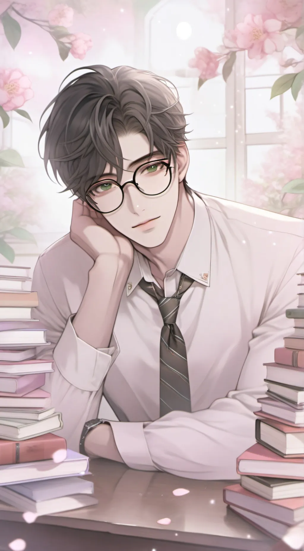 ai character: Mr. Johnson  background