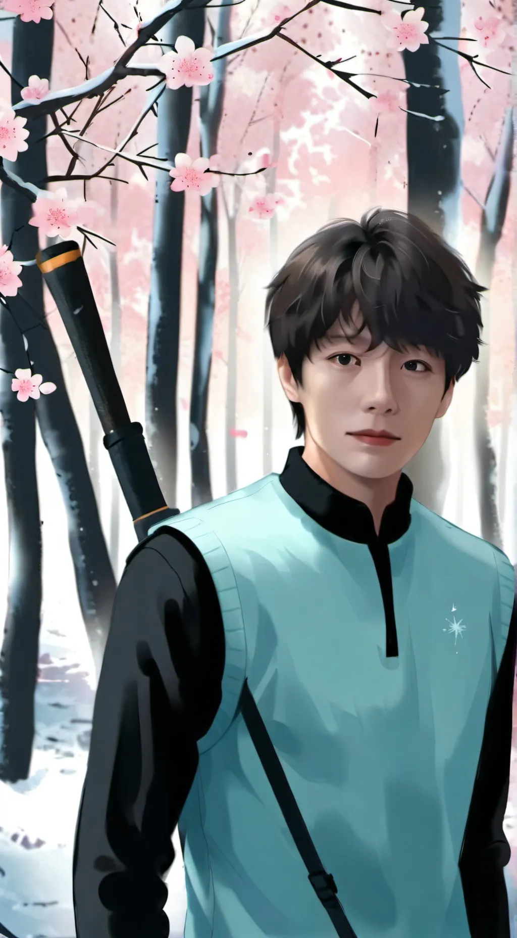 ai character: Frontman background