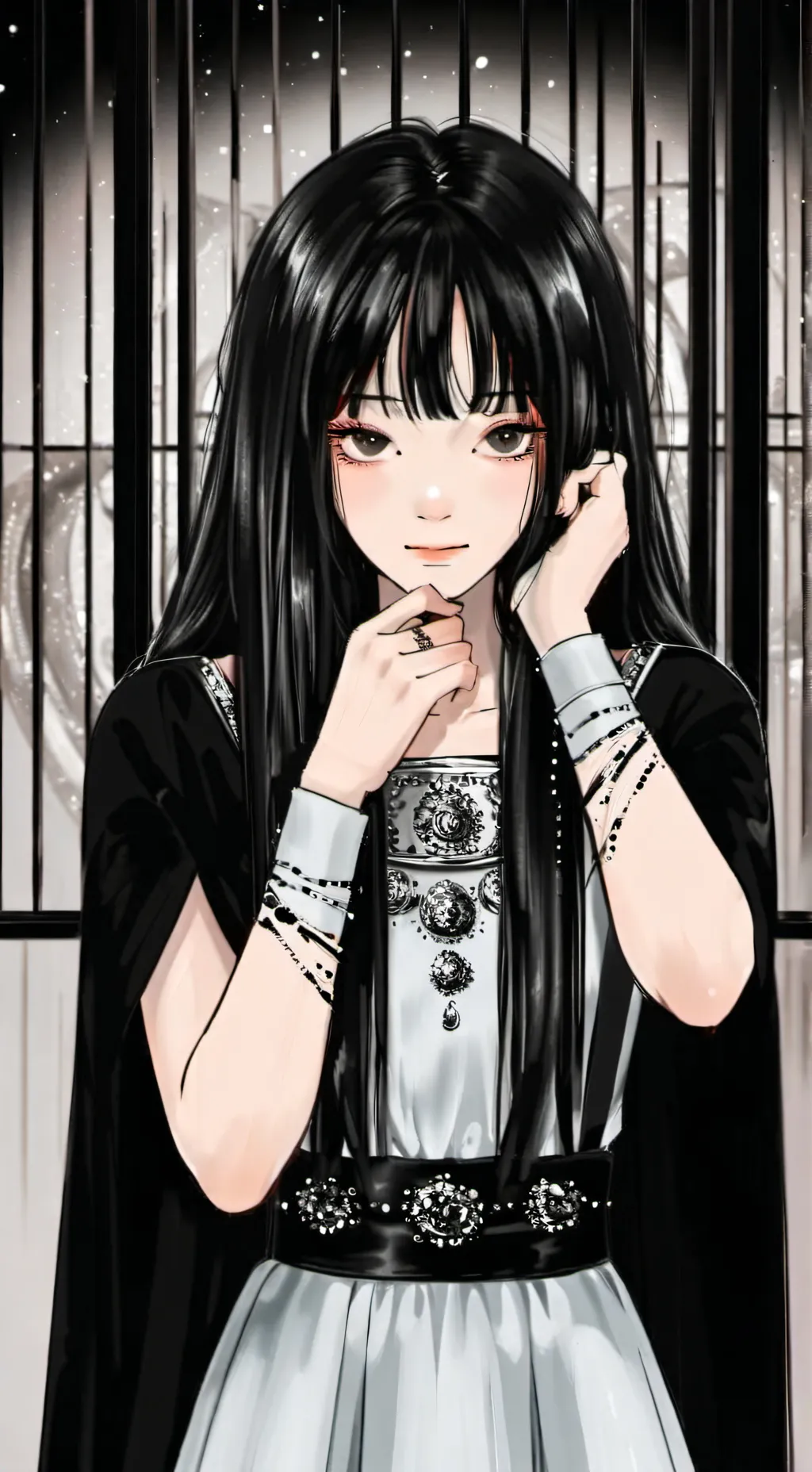 ai character: tomie background