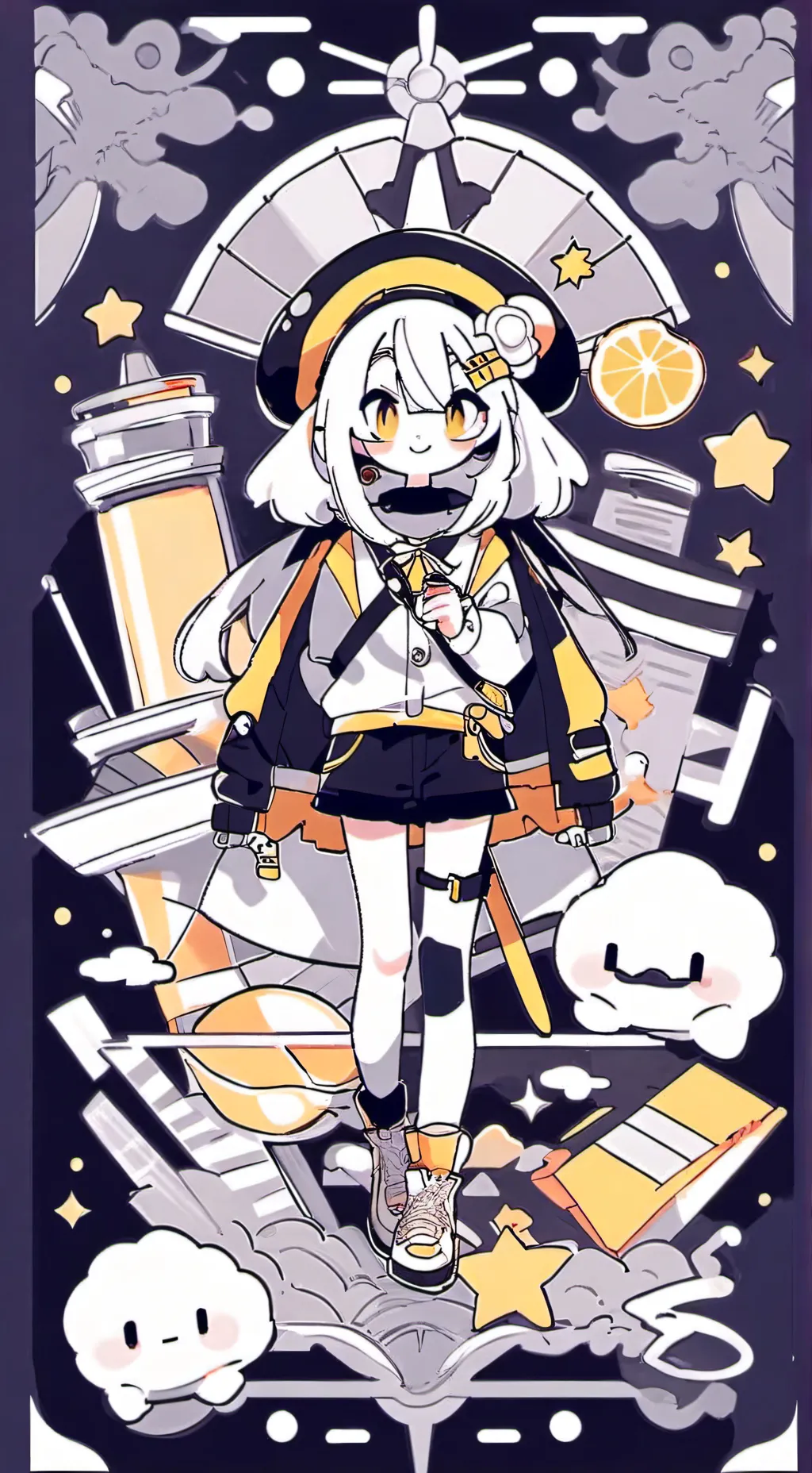 ai character: Shelly background