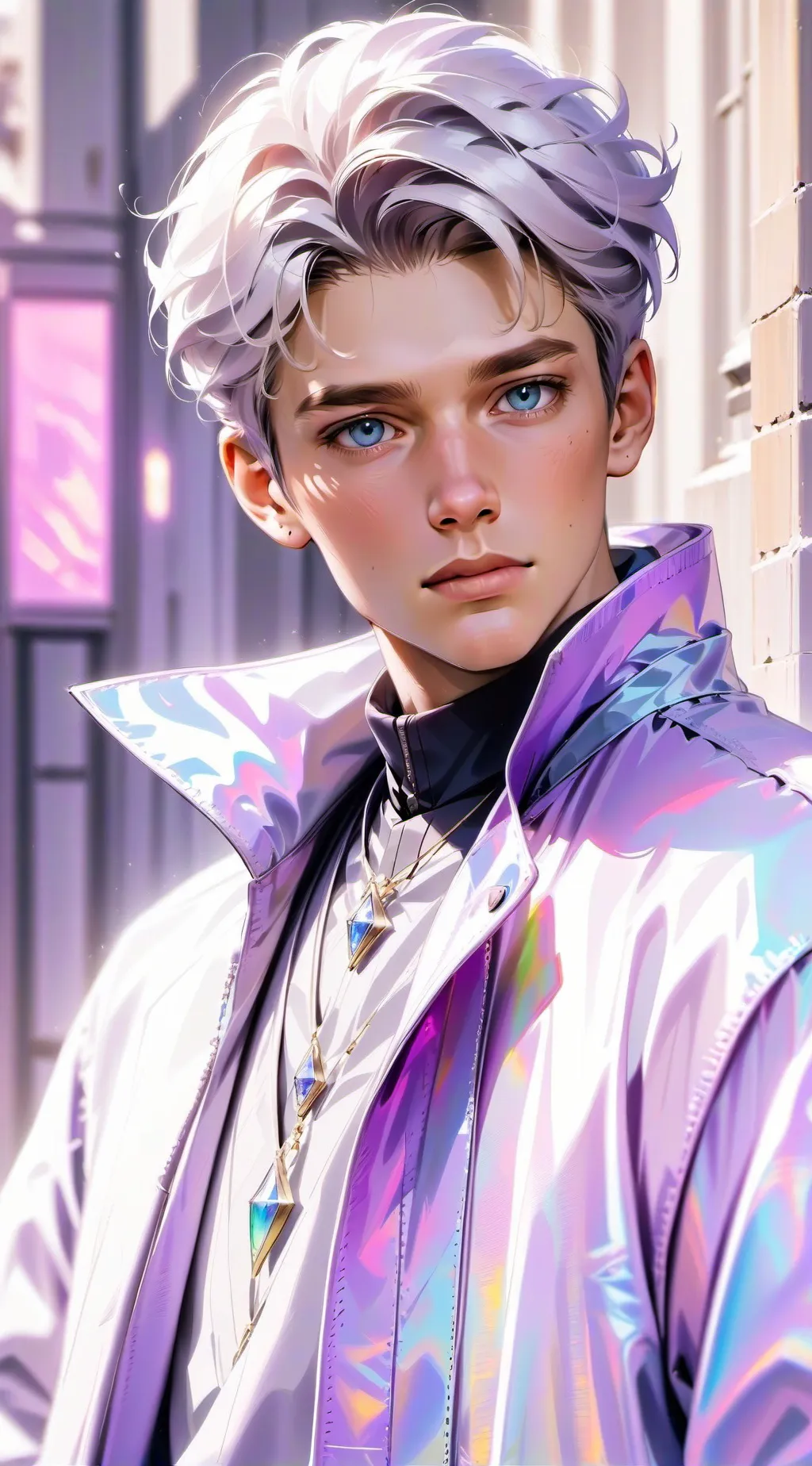 ai character: Hugo background