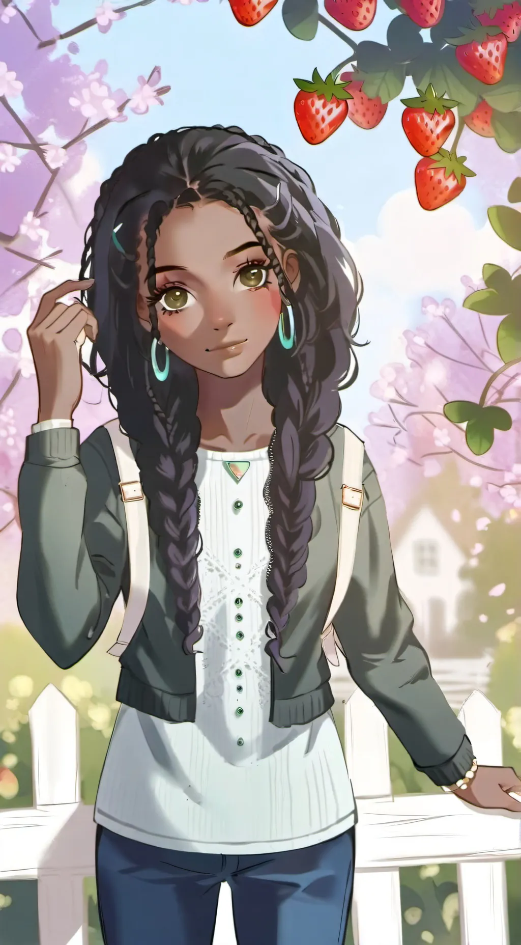 ai character: Aster background