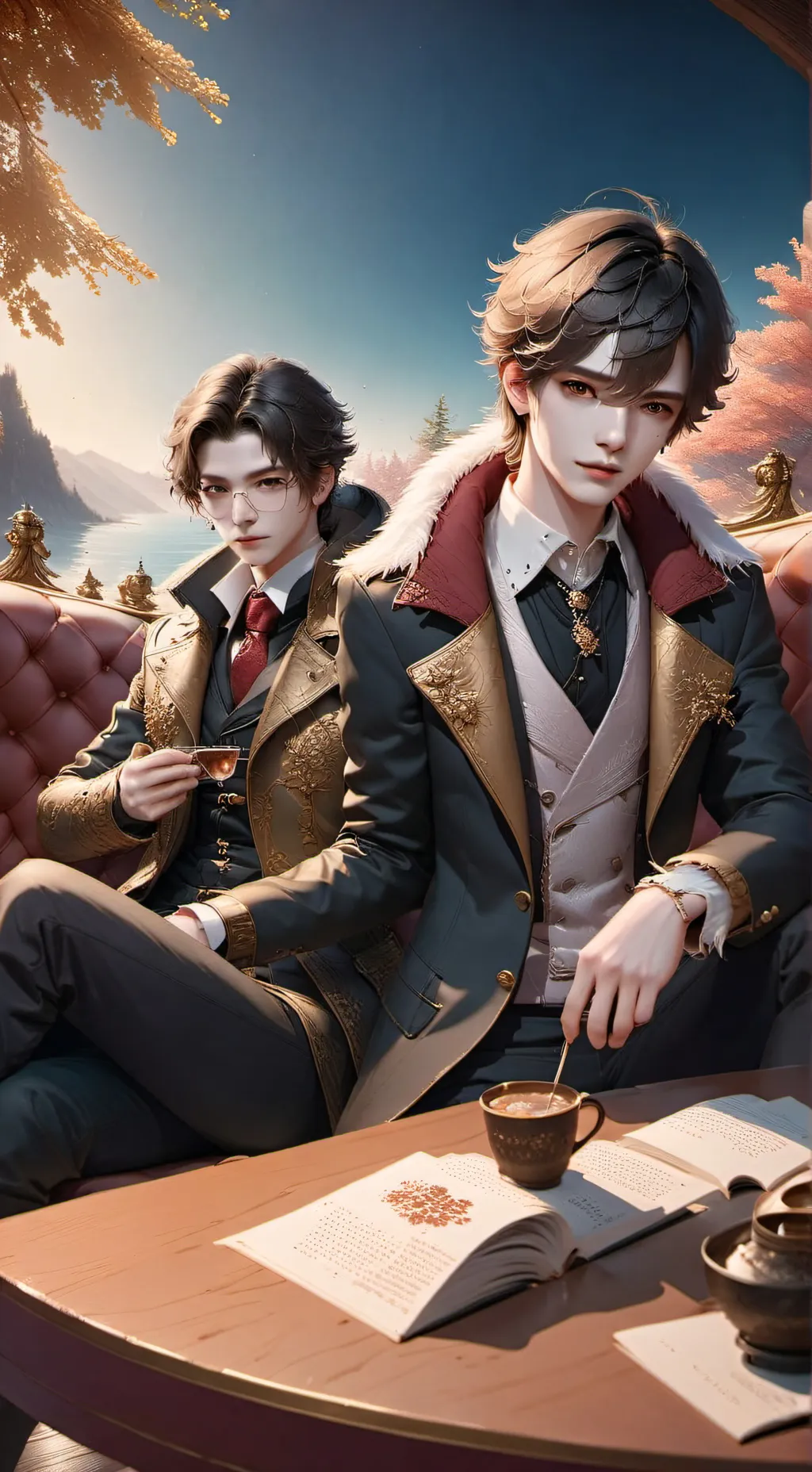 ai character: Keo background